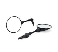Retrovisor Manillar Final Espejos Retrovisores para Rally para ADV Universales M10 Plegables Motos con Ajuste Reversa Izquierdo Derecho 10Mm Sentido Horario Espejo Retrovisor