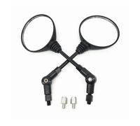 retrovisor moto Para Bicicleta De Calle Scooter Eléctrica Espejo Redondo Motocicleta Negro Retrovisor Lateral 10mm