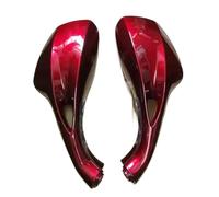Retrovisor Motocicleta Para Suzuki Para Piaggio Para SYM Haojin 50cc-150cc Espejos Laterales Modificados Scooter 8mm Gafas Traseras Retrovisoras Retrovisores Laterales(Rose Red)