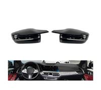 Retrovisor Para BMW 3 4 5 7 Series G20 G21 G28 G22 G11 G12 M4 Estilo LHD RHD G38 Negro Brillante Lado Ala Espejo Retrovisor Tapas(Left hand drive)