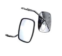 Retrovisor Para Harley Para Davidson Softail 1990-2008 2009 2010 2011 2012 2013 2014 Espejo De Motocicleta Accesorios Para Espejos Retrovisor(Silver)