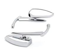 Retrovisor Para Motocicleta, Espejos Laterales Para Suzuki Volusia Boulevard Marauder Intruder C109R C50 C90 M109R VL800(Silver)