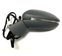 Retrovisor para Volkswagen Golf Sportsvan Base Pintable Izquierdo