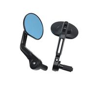retrovisor plegable moto Para BMW Motocicleta Bar EndMirror Espejos Retrovisores(Blue Mirror)