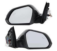 Retrovisor Puerta Exterior Para Hyundai Para Sonata Para Novena Para Generación 2015-2017 Conjunto Espejo Retrovisor Lateral 8 Pines Luz Giro Y Ceguera Puerta(1pair)