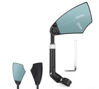 Retrovisor Scooter 105mm Visión Clara Posterior Retrovisor | Lado derecho, rotación total, visión trasera, montaje seguro, diámetro compatible(Right)