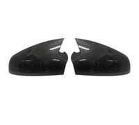 Retrovisor Tapa 1 Par De Carcasas Para Retrovisores Exteriores De Coche Para Opel Para Astra H Para MK5 2004-2009 Tapas Negras Brillantes Laterales(aspecto carbono)