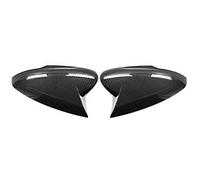 Retrovisor Tapa 2 Carcasas Espejos Retrovisores De Coche Para Ford Para Mustang Para Mach E 2021-2022 Fundas Exteriores Aspecto De Carbono/negro Brillante(aspecto carbono)