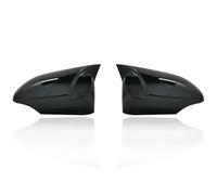 Retrovisor Tapa Carcasa Del Retrovisor Exterior Para Toyota Para Yaris 2012-2019 Protectora Para Lateral Con Aspecto De Carbono Y Intermitentes(Negro brillante)