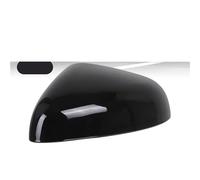 Retrovisor Tapa Carcasa Espejo Retrovisor Exterior Para Ford Para Fiesta Para Mk8 2018-2023 Carcasa Repuesto Tapa Lateral Puerta(Negro brillante,Izquierda)