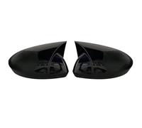 Retrovisor Tapas Compatible Con Megane 4 Para MK4 2016 2017 2018 2019 2020 Cubierta De Espejo Retrovisor Lateral De Coche Color Negro Brillante Con Adhesivo Accesorios(Bright black)