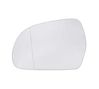 Retrovisor Vidrio Espejo Retrovisor Lateral Calefactado Coche Lente Cristal Para Para A3 Para S3 Para 8P Para A4 Para S4 Para B8 Para A4 2008 2009 2010 2011 Marcha Atrás Espejo Cristal(White (L))