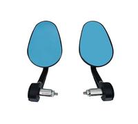 Retrovisores 1 Par De Espejos Visores Universales Para Manillar Motocicleta 7/8" Con Giro 360° Ángulo Ajustable