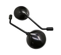 Retrovisores 2 Unidades/par Espejos Visores Universales 10 Mm Para Scooter Bicicleta Eléctrica Espejo Visor Lateral Convexo Trasero Para Vehículos Eléctricos