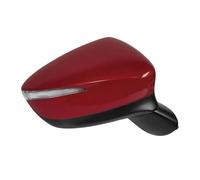 retrovisores completos Para CX5 2015 2016 8 Pines 9 Pines Conjunto Coche Con Lente Eléctrica Ajuste Plegable Calefacción Monitoreo Punto Ciego(8PIN Right Red)