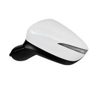 retrovisores completos Para CX5 2015 2016 8 Pines 9 Pines Conjunto Coche Con Lente Eléctrica Ajuste Plegable Calefacción Monitoreo Punto Ciego(8PIN Left White)