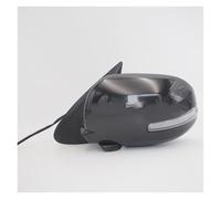 Retrovisores Completos Para Mitsubishi Para Outlander 2013 2014 2015 2016 2017 2018 Retrovisor Para Exterior De Coche Conjunto De Lateral Exterior Side View Mirror(Black-Left)