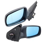 Retrovisores Completos Para VW Para Golf 4 Para MK4 1999-2006 Primer Cristal Azul Espejo Retrovisor Calefaccionado Conjunto Espejo Puerta Lateral 5 Pines(1 pair)