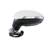 Retrovisores Completos Para VW Para Passat B8 2017-2020 Coche Lado Izquierdo Derecho Potencia Climatizada Plegable Señal Giro 6 8 9 13 Cables Conjunto Espejo Lateral Side View Mirror(9 Wire Left a)