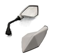 Retrovisores De Moto 2 unids/par de motocicleta espejo scooter e-bike retrovisor electrombil retroalco convexo 10mm(1)