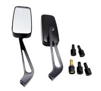 Retrovisores De Moto Accesorios for motocicletas Espejos rectangulares for motos(Black clear lens)