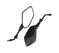 Retrovisores Espejo De Motocicleta 8mm 10mm Parte Trasera Espejo Convexo Manillar Extremo Espejos Retrovisores Laterales para Scooter E-Bike 1 Par Espejo Moto Lateral(M8)