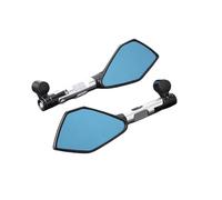 Retrovisores Espejo Retrovisor Universal De Aleación Aluminio Motocicleta Para DR350 GSX S1000 650F GSX150 B-king Burgman 125 Bandit 8 Mm 10