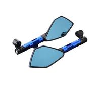 Retrovisores Espejo Retrovisor Universal De Aleación Aluminio Motocicleta Para DR350 GSX S1000 650F GSX150 B-king Burgman 125 Bandit 8 Mm 10