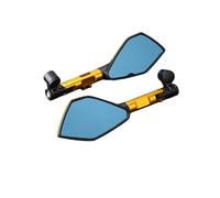 Retrovisores Espejo Retrovisor Universal De Aleación Aluminio Motocicleta Para DR350 GSX S1000 650F GSX150 B-king Burgman 125 Bandit 8 Mm 10