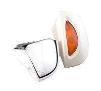 Retrovisores Espejos Plegables Espejos Laterales para Montaje En Carenado De Motocicleta para R1100RT R1150RT R850RT R1100 R1150 RT, Cubierta De Señal De Giro Y Espejo Retrovisor, Lente Ámbar