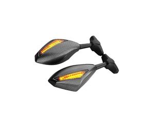Retrovisores Espejos Retrovisores Con Intermitentes Luces Indicadoras Motocicletas Para CBR1100XX CBR 1100 CBF1000 VTR 1000 F FIRESTORM