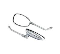 Retrovisores Espejos Visores Universales Motocicleta Para Scooter Bicicleta Eléctrica De 10 Mm Ajustables Con ABS Visión HD