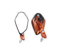 Retrovisores Juego De 2 Espejos Visores Aleación Aluminio 8/10 Mm Para Manillar Motocicleta Scooter