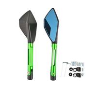 Retrovisores Laterales De Motocicleta 8mm 10mm Para Benelli TNT TRE BX espejos laterales de motocicleta(VERDE)