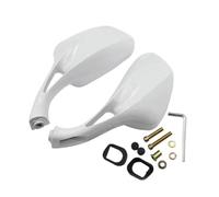 Retrovisores Laterales De Motocicleta Gafas Retrovisor 8mm Para Suzuki espejos laterales de motocicleta(Blanco)
