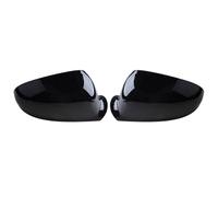 Retrovisores Laterales Tapas Para VW Para Golf Para Rabbit Para Jetta MK5 Para GTI Para Passat EOS Para Sharan B6 B5.5 Tapa La Cubierta Espejo Retrovisor Lateral(Glossy Black)