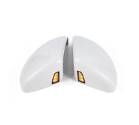 Retrovisores Laterales Tapas Para VW Para Tiguan AD BW MK2 2018 2019 2020 2021 2022 2023 Tapa La Cubierta Del Espejo Lateral Del Ala La Puerta Con Luz Assit(2PCS Super White)