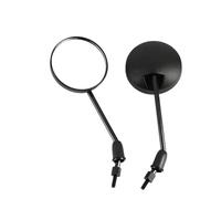 Retrovisores Manillares 1 Par De Espejos Universales Redondeados De 8 Mm para Motocicleta Retrovisores Laterales Modificados. Espejos Laterales(8mm Reverse)