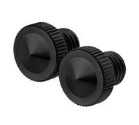 Retrovisores Manillares 4 Tapones Universales M10x1,25 CNC para Espejo Retrovisor De Motocicleta Tornillos Pernos Y Tapas De Rosca Manual Espejos Laterales(10MM(RR))