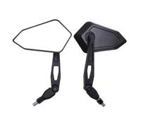 Retrovisores Manillares Espejo Retrovisor De Motocicleta con Cubierta De Plástico ABS De 10 Mm/M10 En Sentido Horario Espejos Laterales