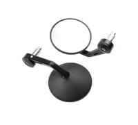 Retrovisores Manillares Espejos Retrovisores Laterales Negros Universales De 7/8" para Manillar De Motocicleta Espejos Laterales(2)