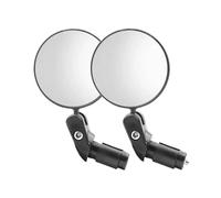Retrovisores Manillares Espejos Retrovisores Laterales Universales Redondos Y Plegables para Motocicleta Accesorios De Ciclismo Seguros para Manillar De Motocicleta Espejos Laterales(2 pcs)