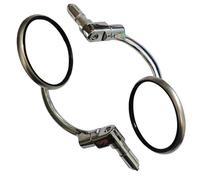 Retrovisores Moto Accesorios Universales Para Bicicleta Espejo Retrovisor Lateral Para Motocicleta Cualquier Mango De 7 8 "de Diámetro Sobre Espejo Moto