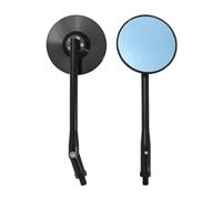 Retrovisores Moto Espejo Retrovisor Lateral Plegable Universal para Motocicleta De 10 Mm Espejo Circular Accesorios Ajustables para Motocicletas