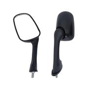 Retrovisores Moto Espejo Retrovisor Lateral Trasero Para Motocicleta Compatible Con Para CBR250RR Para CBR400RR Para VFR400 Para RVF 400 Para NSR250R(Black)
