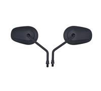 Retrovisores Moto Espejos Retrovisores De 10 Mm Compatibles Con Para Suzuki Para Boulevard Para M109R M50 M90 M95 Para Marauder Para VZ 800 Para1600C(Black)
