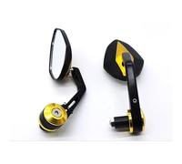 Retrovisores Moto para MT 125 MT-125 MT125,Clásico Ajustable,con Soportes y Tornillos,Espejos Laterales para Motocicletas,Scooters,Ciclomotor,C-Gold