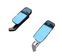 Retrovisores Motocicleta 1 par de Espejos retrovisores Laterales para Motocicleta de 8 mm y 10 mm para Kawasaki Street Sports Bike Chopper Cruiser Universal Espejos Barra