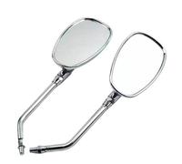 Retrovisores Motocicleta Adecuado para Haojue para Suzuki para HJ125 Leopard Silver Leopard Espejo retrovisor Reflector Accesorio de espejo retrovisor