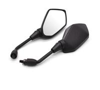 Retrovisores para Suzuki 650 para África para Motocicleta Doble Scooter Espejos Laterales Traseros Espejo Retrovisor De Fibra De Carbono Espejo Moto Lateral(2)